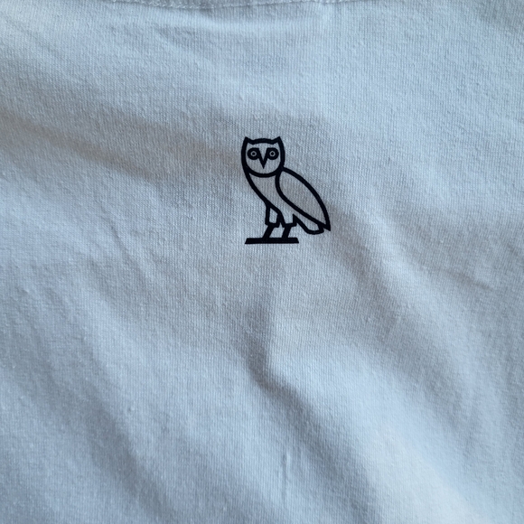 OVO Yacht Club Te Cloud Blue Men White Tshirt New in Medium - Picture 9 of 10